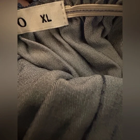 Ostoo Blue Ruffled Maxi Dress NWOT - Picture 5 of 8